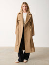 Logan Felted Trench Camel